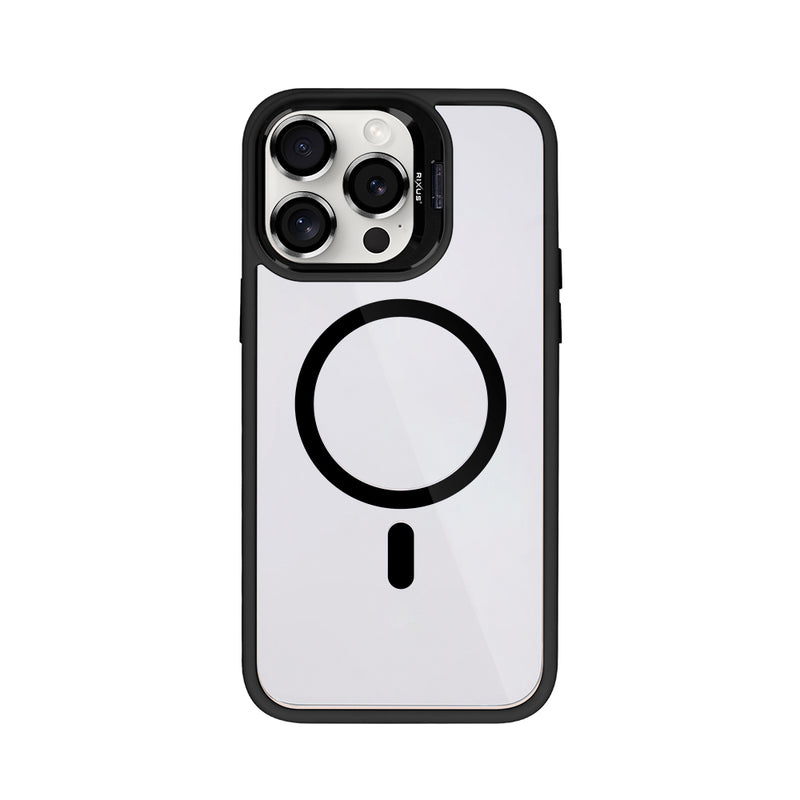 Rixus Classic 03 Case With MagSafe For iPhone 13 Pro Max Black