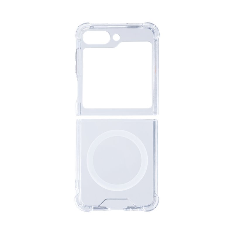 Rixus Clear Case With Magsafe For Samsung Galaxy Z Flip5