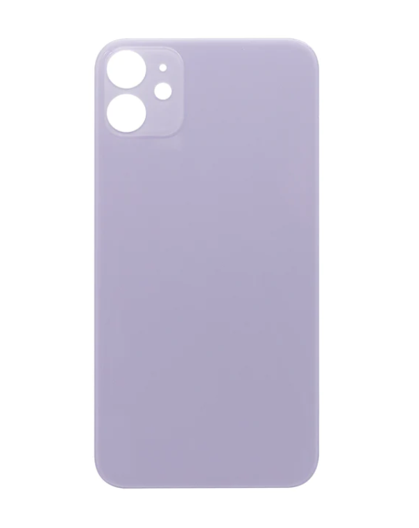 For iPhone 11 Extra Glass Purple (Enlarged camera frame)