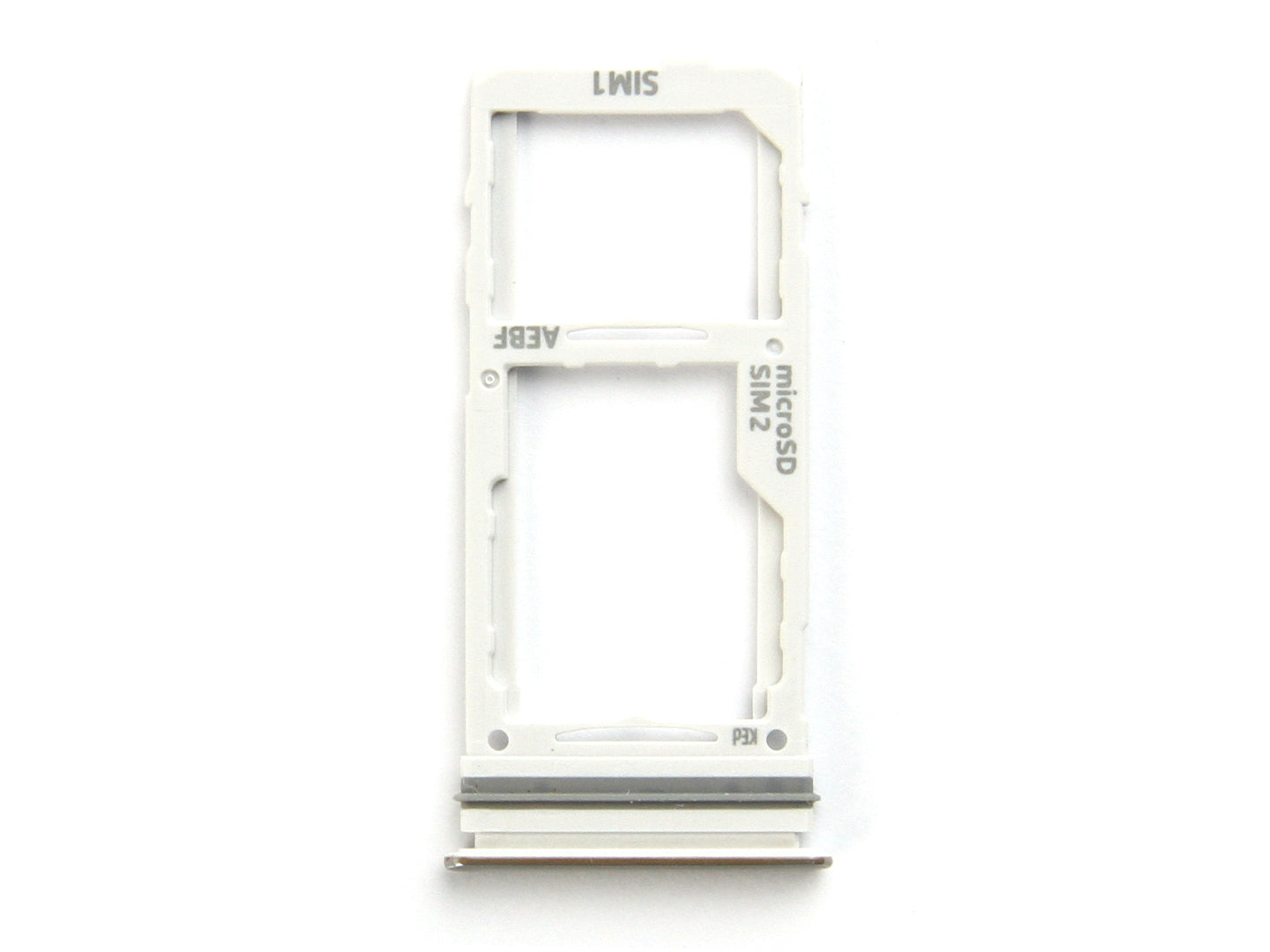 Samsung Galaxy A52s A528B Sim And MicroSD Card Holder Awesome White OEM