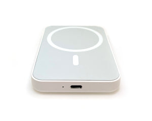 For iPhone 12, 13, 14, 15 Series Battery Pack Magnetic Charging 5W White