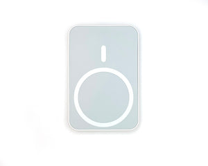For iPhone 12, 13, 14, 15 Series Battery Pack Magnetic Charging 5W White