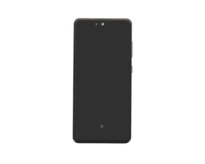 Samsung Galaxy A52 A525F, A52 5G A526B Display And Digitizer With Frame Awesome Black Service Pack
