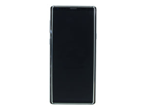 Samsung Galaxy Note 9 N960F Display And Digitizer With Frame Midnight Black Service Pack