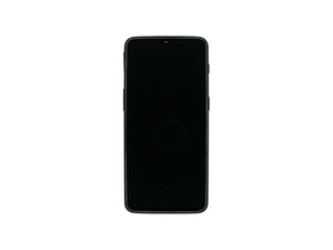 OnePlus 6T Display And Digitizer With Frame Mirror Black Refurbished