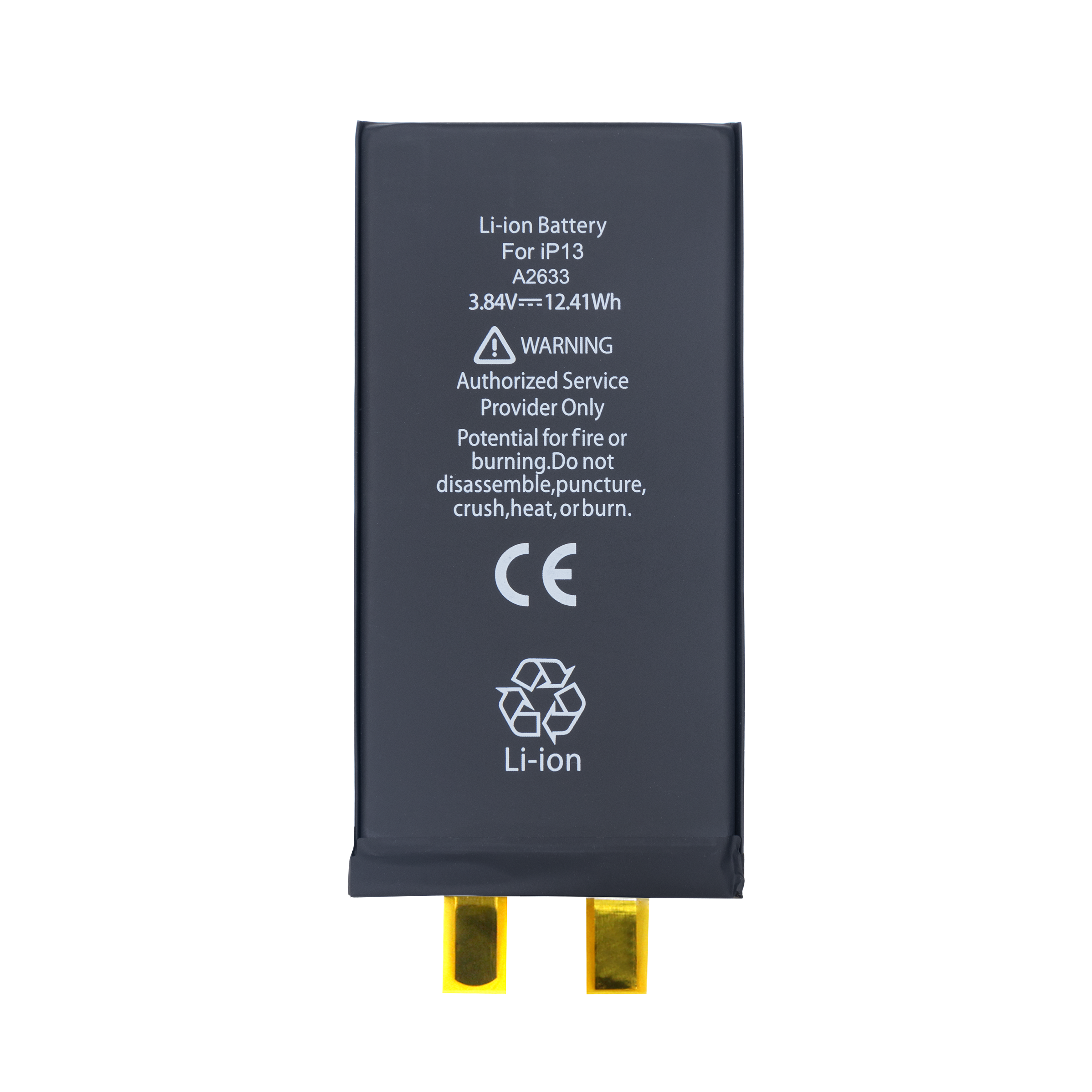 For iPhone 13 Battery (Spot Welding Required) 3232mAh No BMS / IC