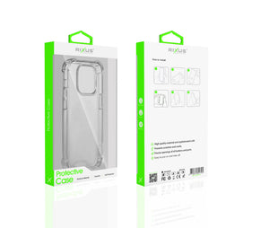 Rixus For iPhone 14 Pro Max  Anti Shock TPU Transparent