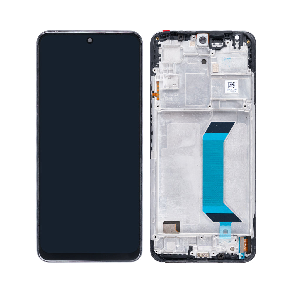 Xiaomi Poco X5 5G, Redmi Note 12 5G Display And Digitizer With Frame Black Original