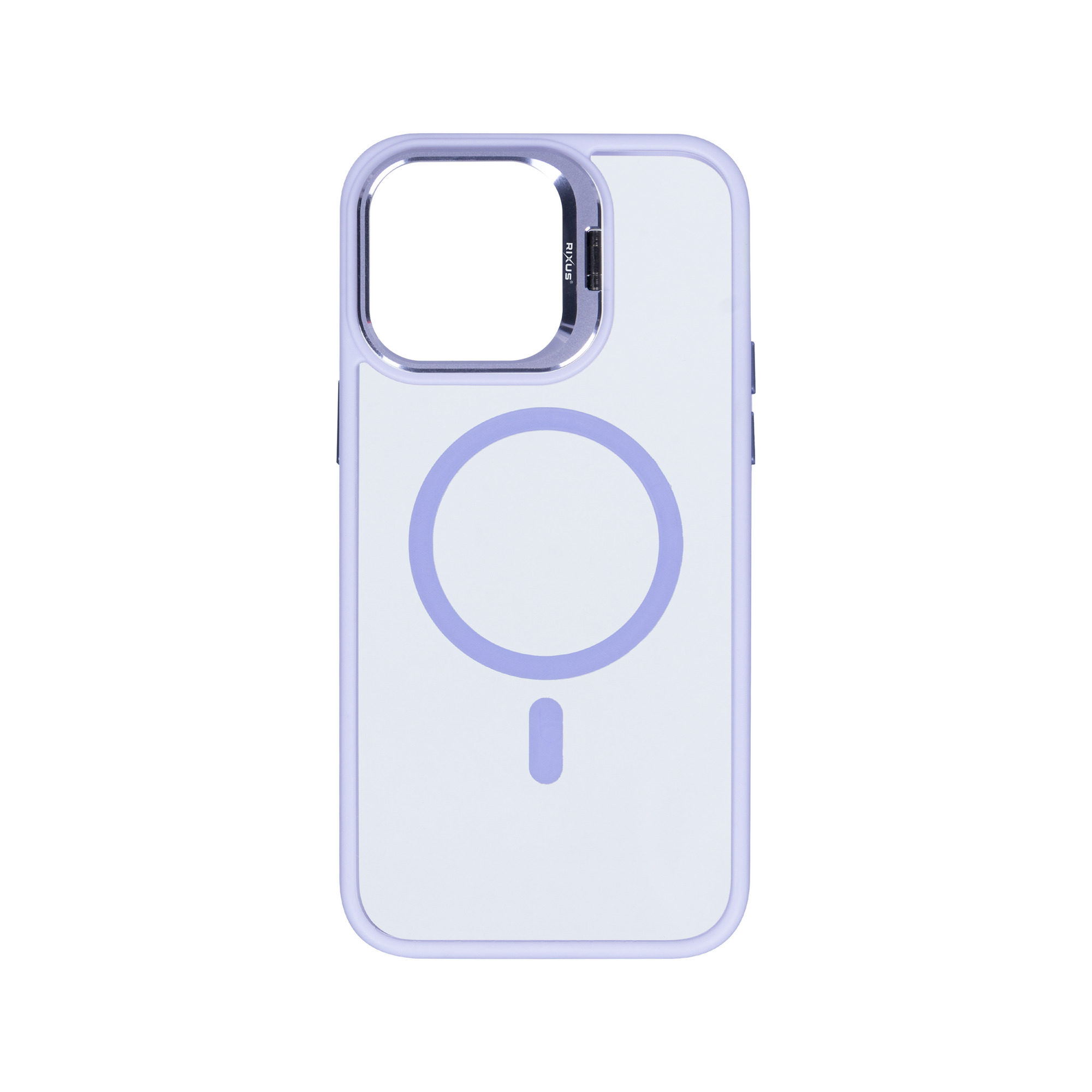Rixus Classic 03 Case With MagSafe For iPhone 15 Pro Light Purple