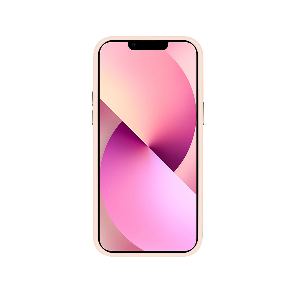Rixus Classic 03 Case With MagSafe For iPhone 14 Light Pink