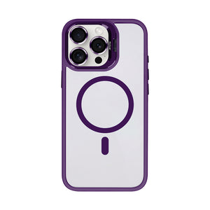 Rixus Classic 03 Case With MagSafe For iPhone 14 Pro Deep Purple