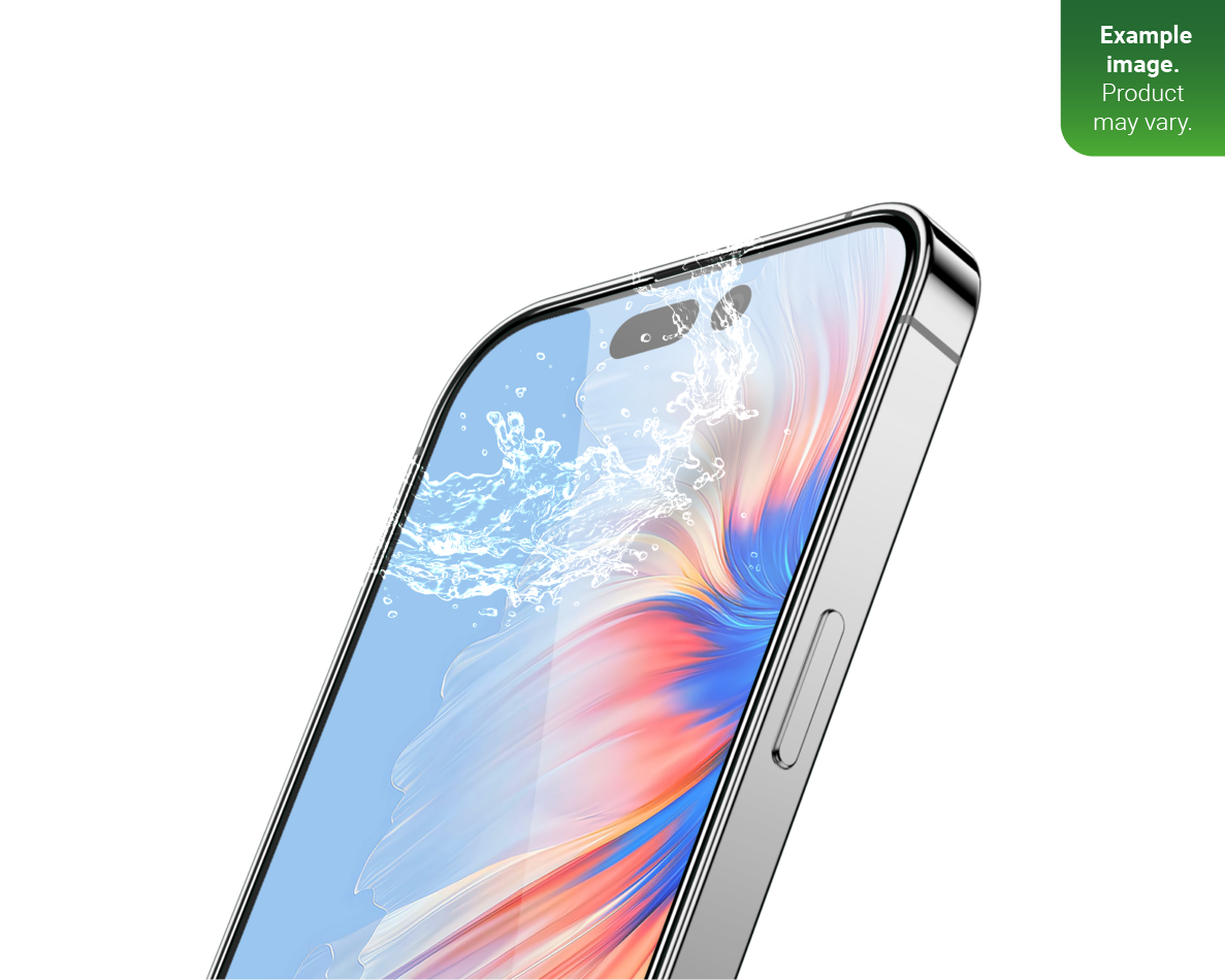 Rixus Clear HD Full Curved Edge Tempered Glass For iPhone 13 Mini