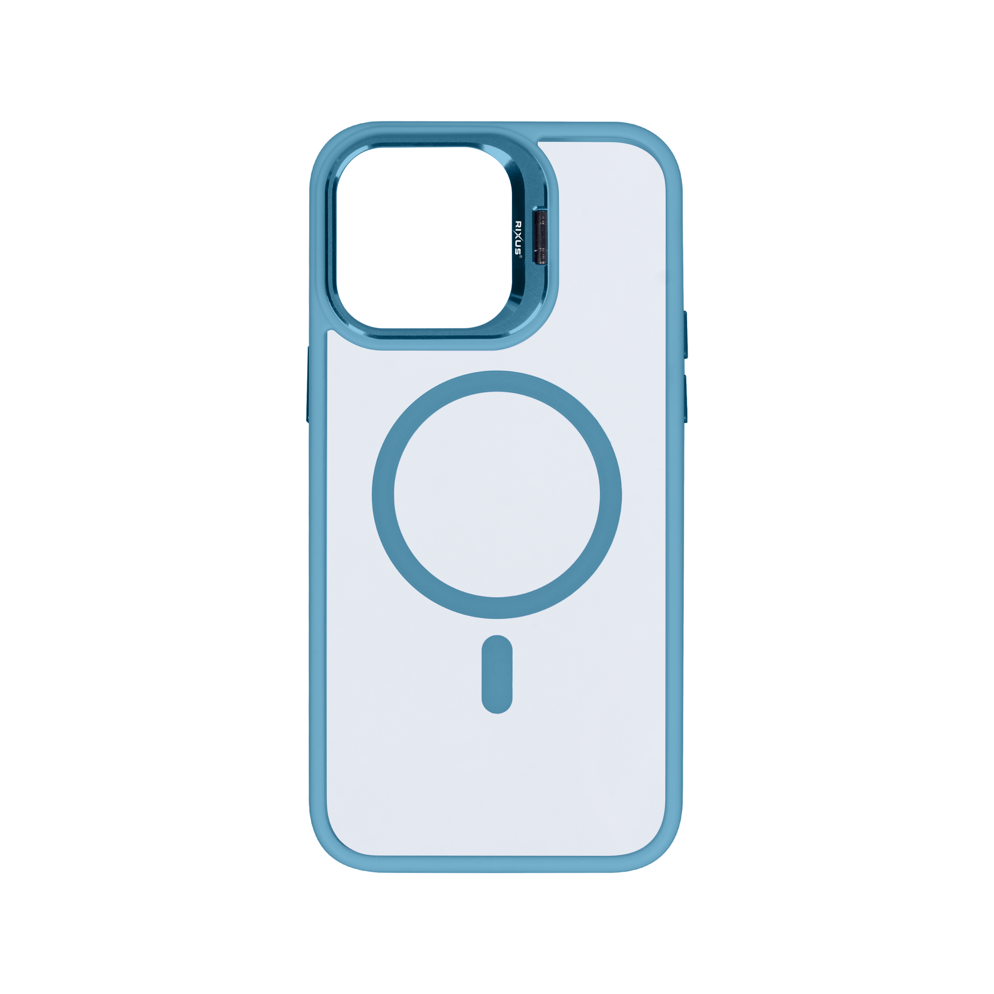 Rixus Classic 03 Case With MagSafe For iPhone 12 Pro Max Light Blue