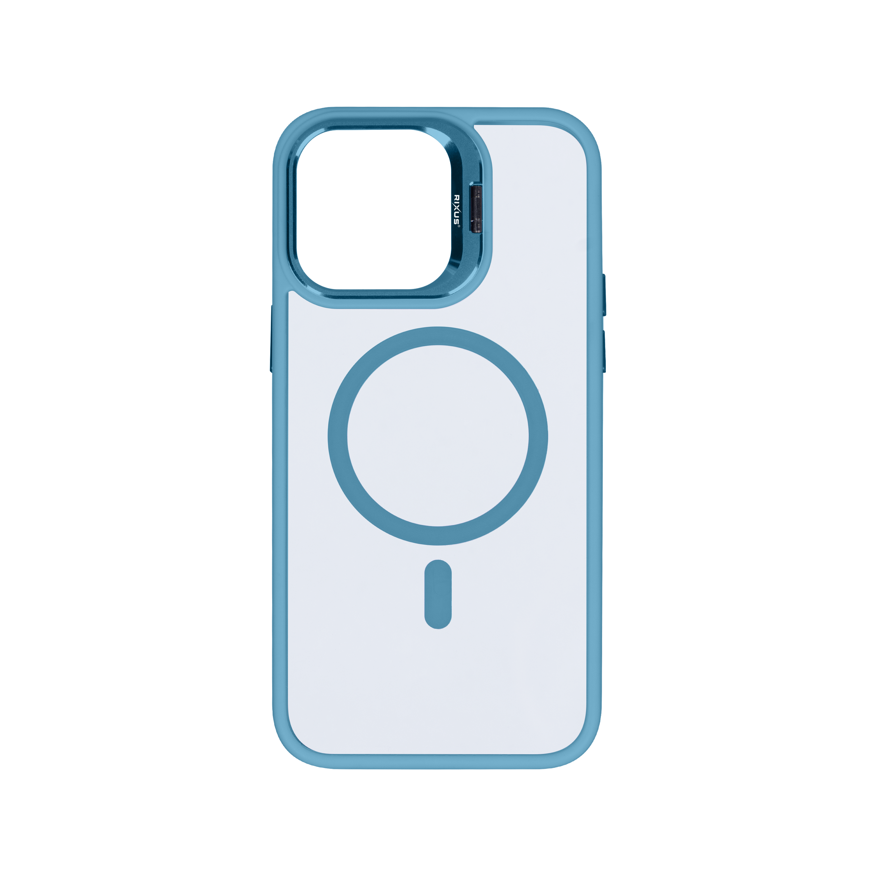 Rixus Classic 03 Case With MagSafe For iPhone 12 Pro Max Light Blue