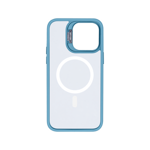 Rixus Classic 03 Case With MagSafe For iPhone 12 Pro Max Light Blue