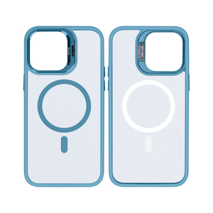 Rixus Classic 03 Case With MagSafe For iPhone 12 Pro Max Light Blue