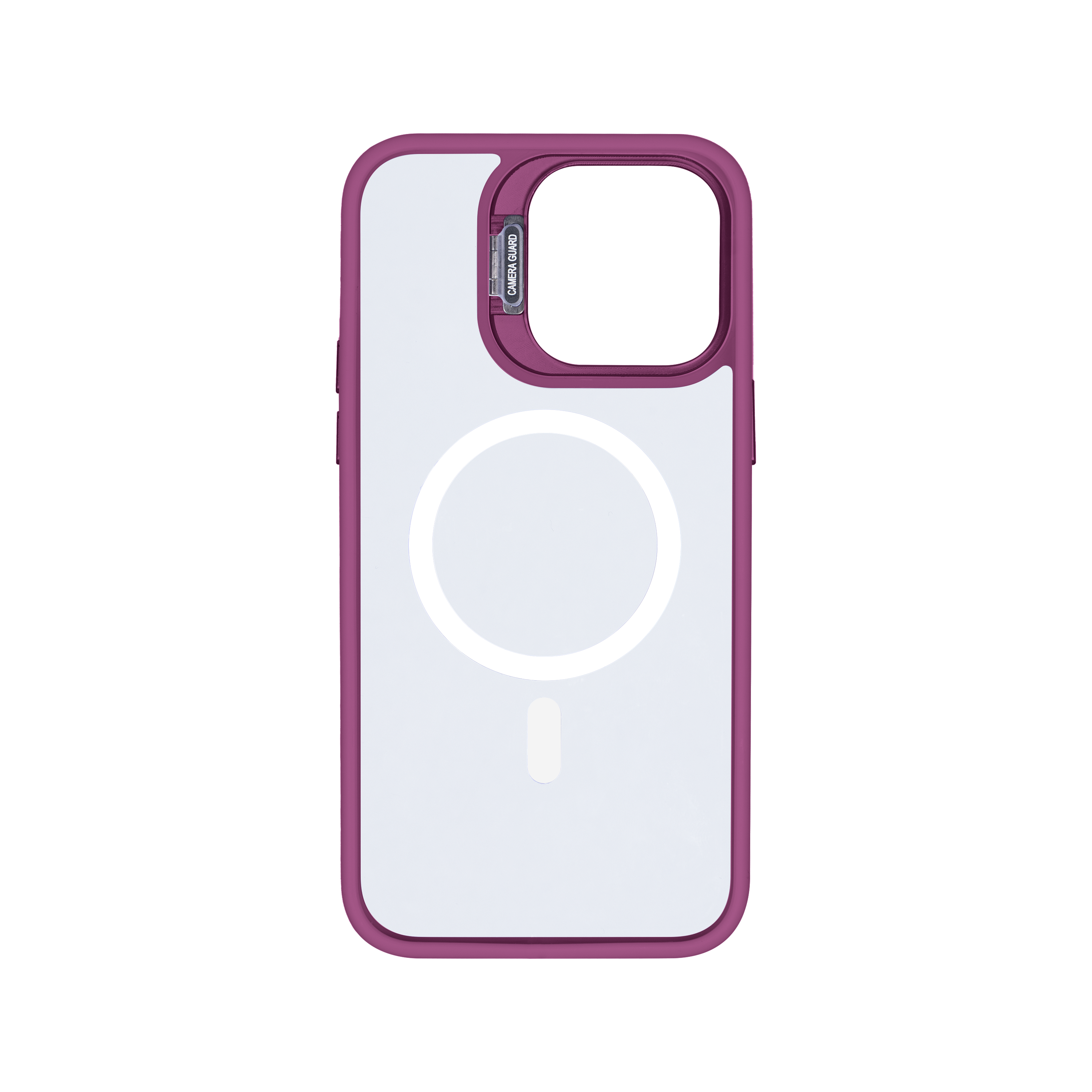Rixus Classic 03 Case With MagSafe For iPhone 12 Pro Max Dark Pink