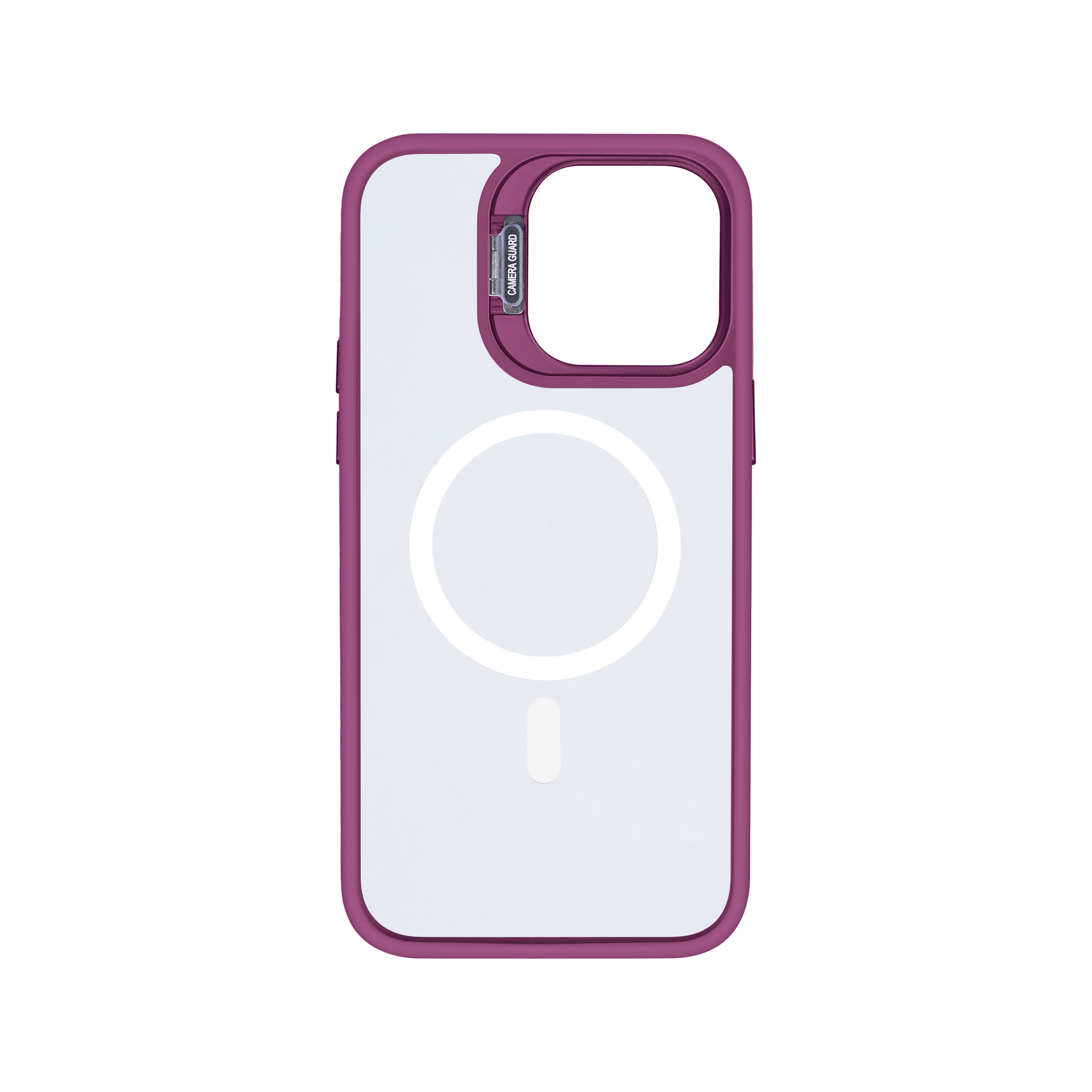 Rixus Classic 03 Case With MagSafe For iPhone 12 Pro Max Dark Pink