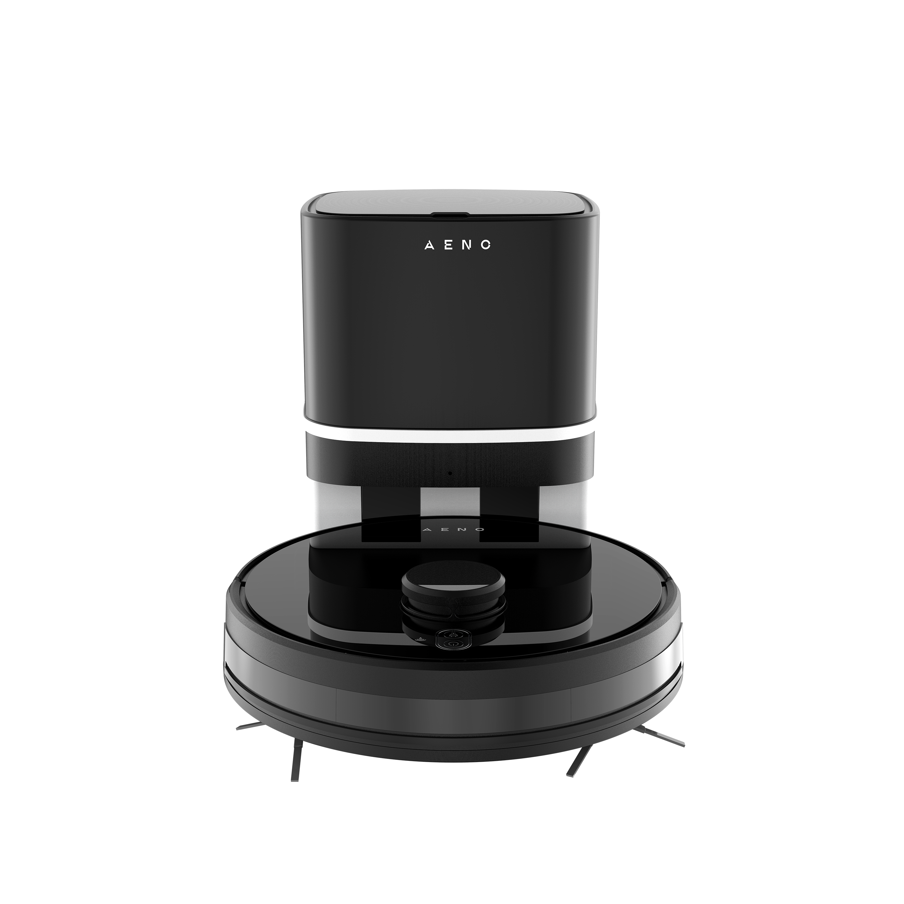 Aeno RC1S Robot Vacuum Cleaner With Automatic Dust Removal Station Black
