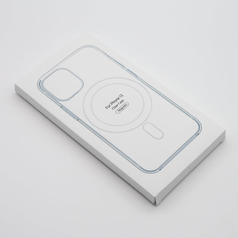 For IPhone 13 Magnetic Clear Case