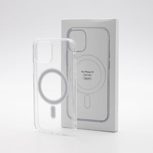 For IPhone 13 Magnetic Clear Case