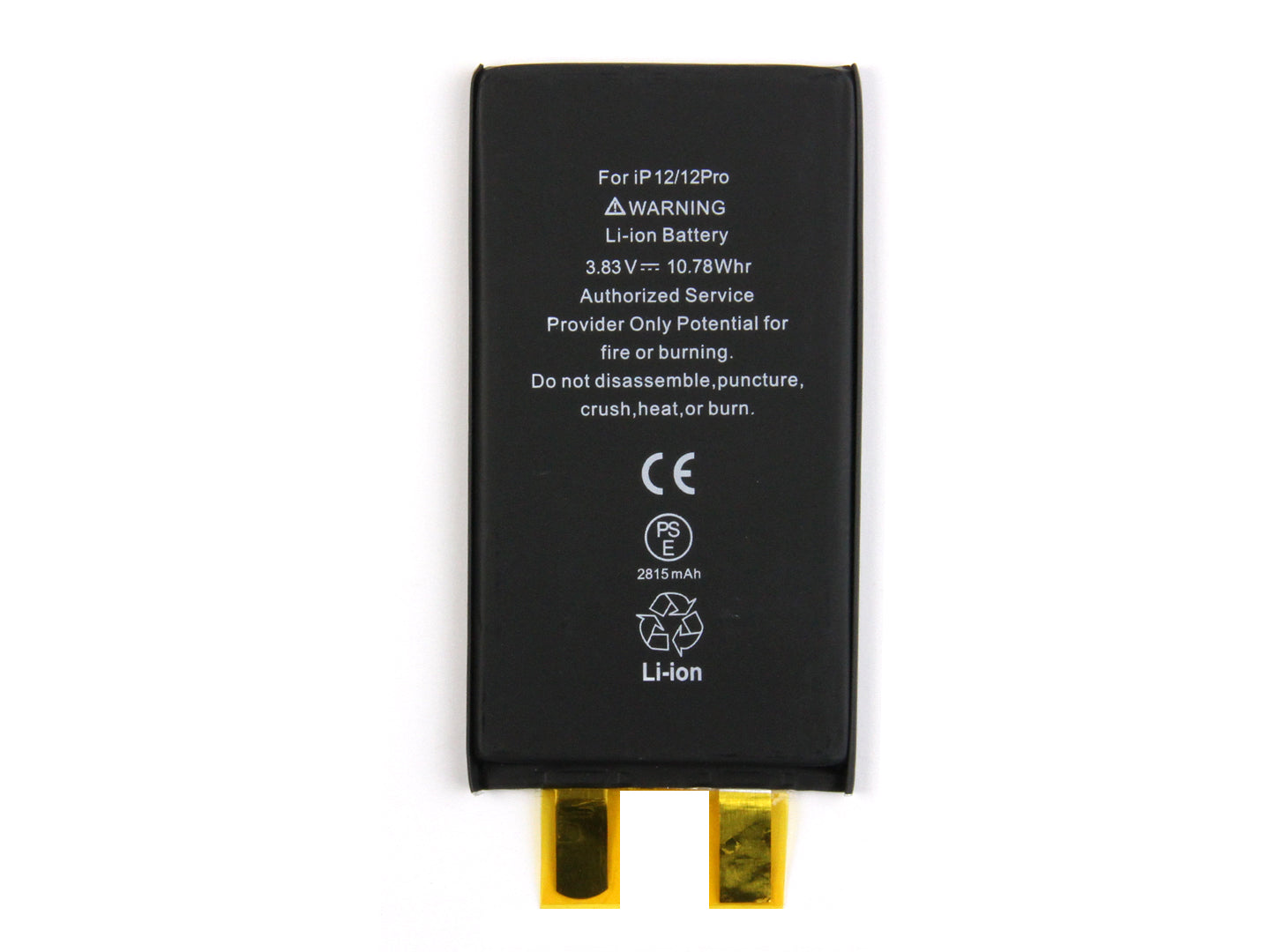 For iPhone 12 Pro Battery Cell No Flex