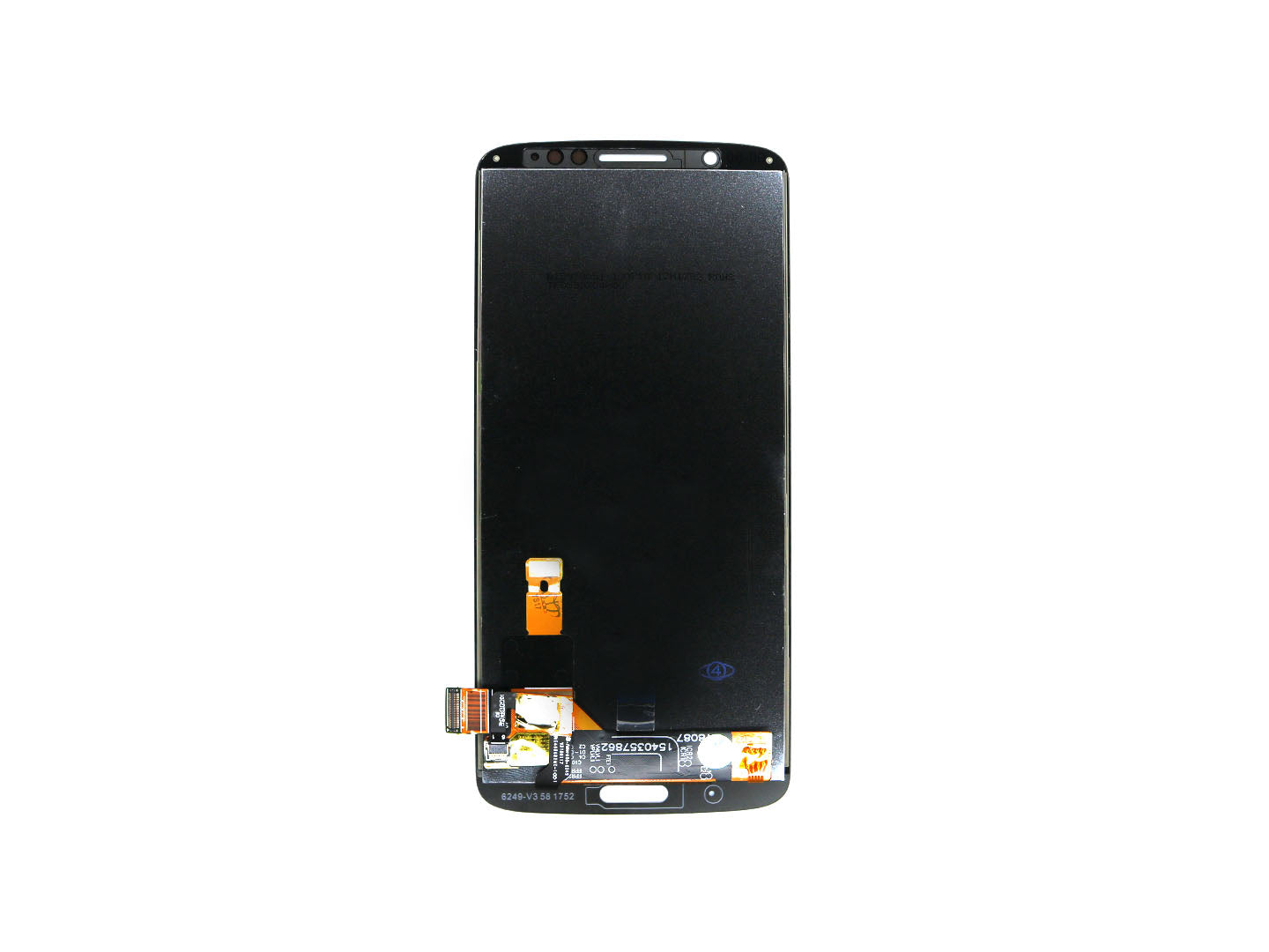 Motorola Moto G6 Plus Display And Digitizer Without Frame Black OEM