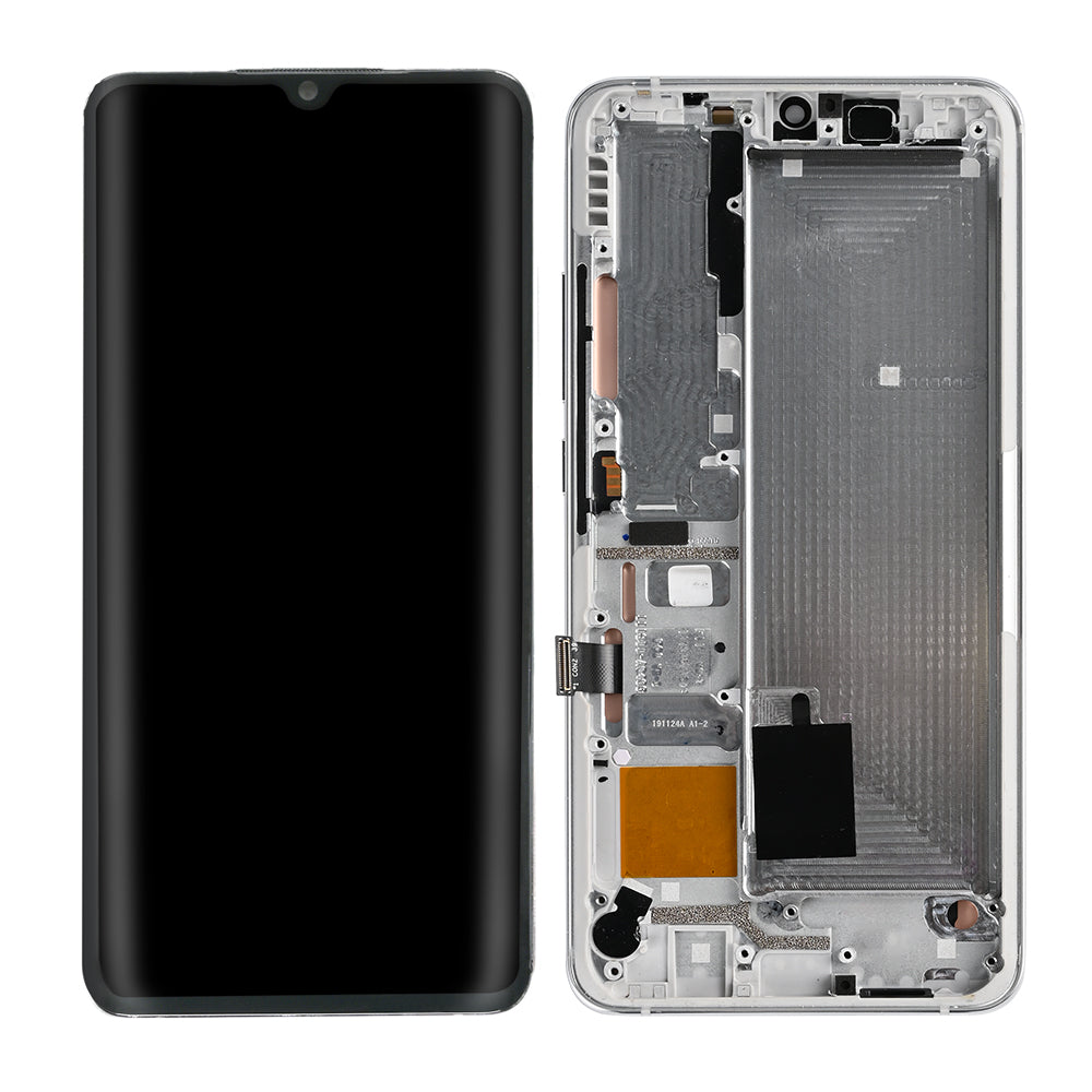 Xiaomi Mi Note 10 Lite Display and Digitizer Complete White