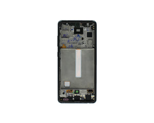 Samsung Galaxy A52s 5G A528B Display And Digitizer With Frame Awesome Black Service Pack
