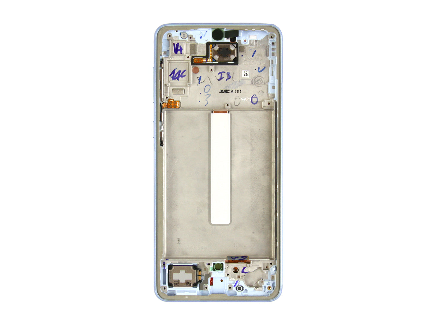 Samsung Galaxy A33 5G A336B  Display And Digitizer With Frame Awesome Blue Service Pack