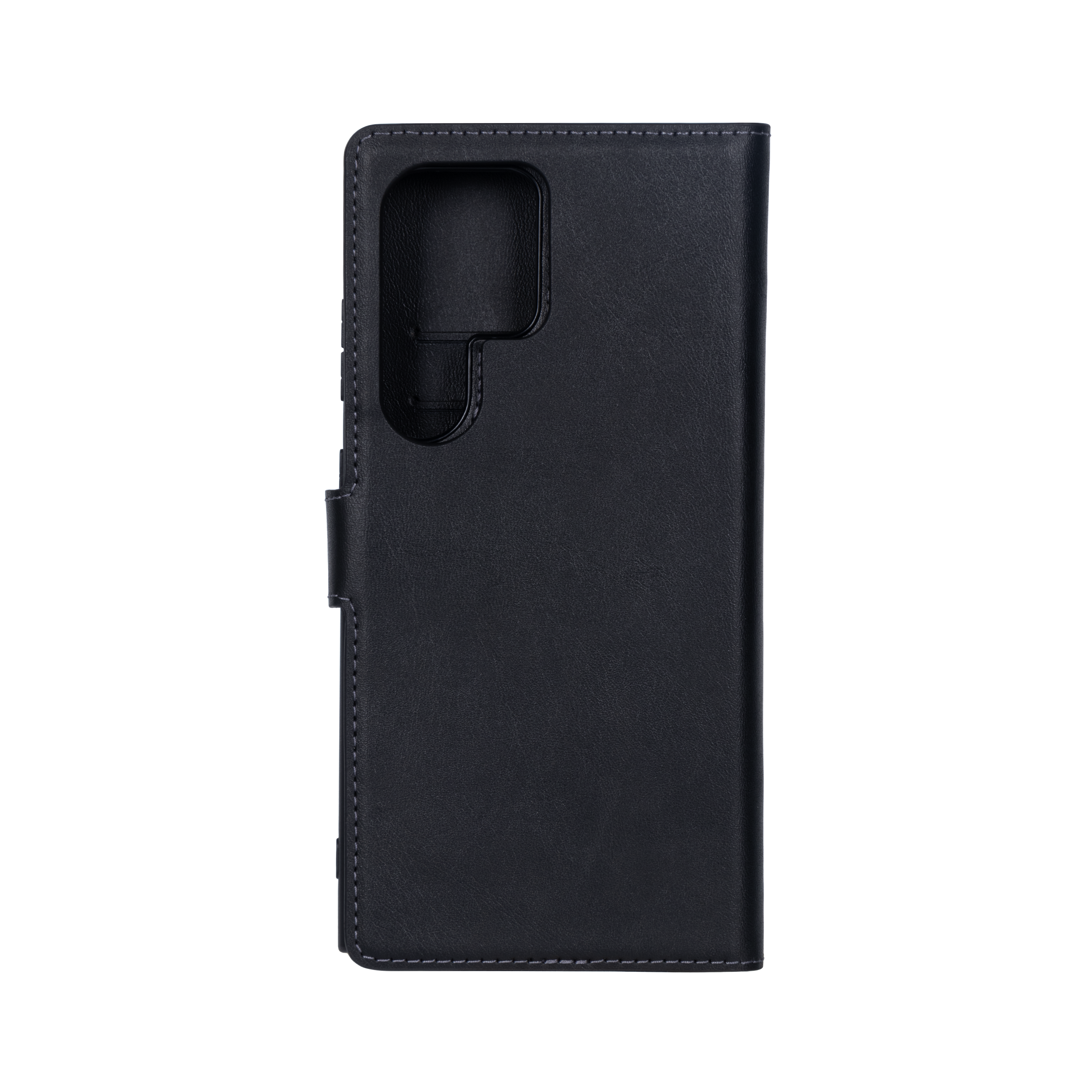 Rixus For Samsung Galaxy S24 Ultra S928B Duo Magnetic Detachable Wallet Black