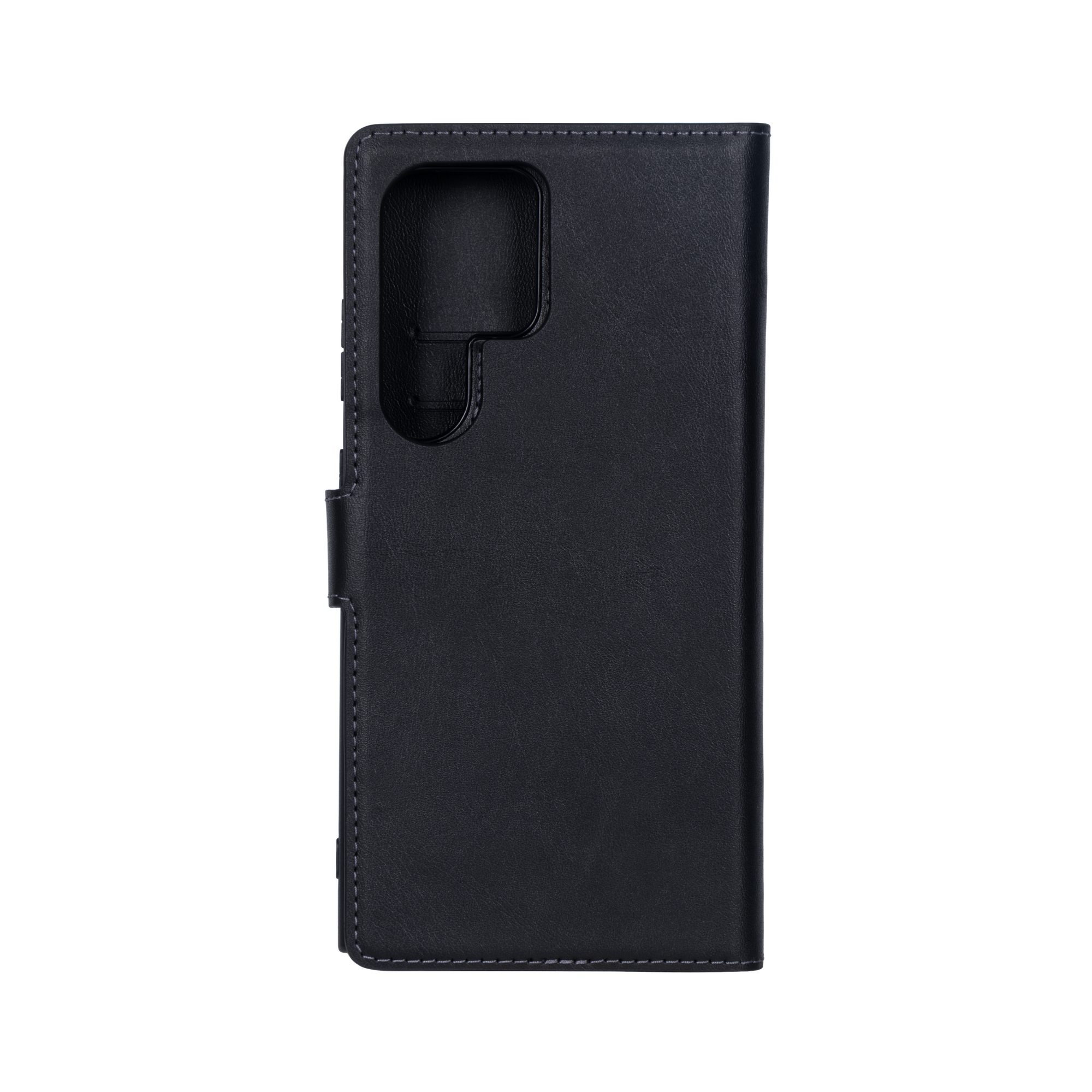 Rixus For Samsung Galaxy S24 Ultra S928B Duo Magnetic Detachable Wallet Black