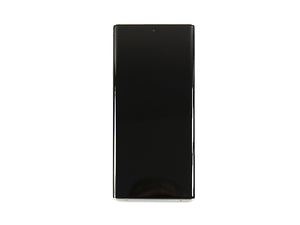 Samsung Galaxy Note 10 Plus N975F Display And Digitizer With Frame Aura White Service Pack