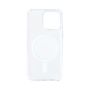 Rixus For iPhone 14 Pro Max Anti-Burst Case With Magsafe Transparent