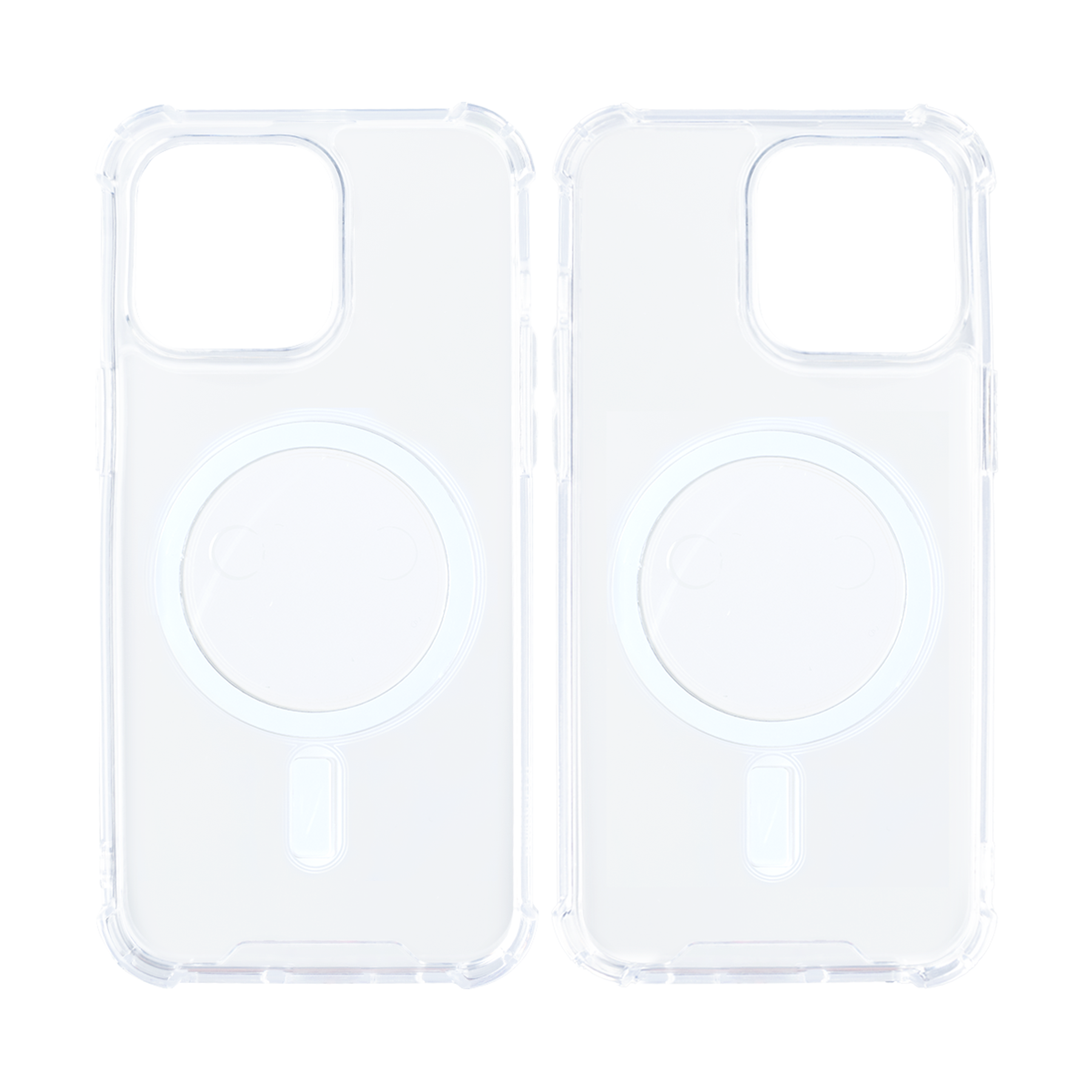 Rixus For iPhone 14 Pro Max Anti-Burst Case With Magsafe Transparent