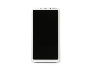 Nokia 3.1 Plus Display And Digitizer Without Frame White OEM