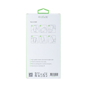 Rixus For Samsung Galaxy A25 5G A256B Crystal Clear Anti-shock TPU
