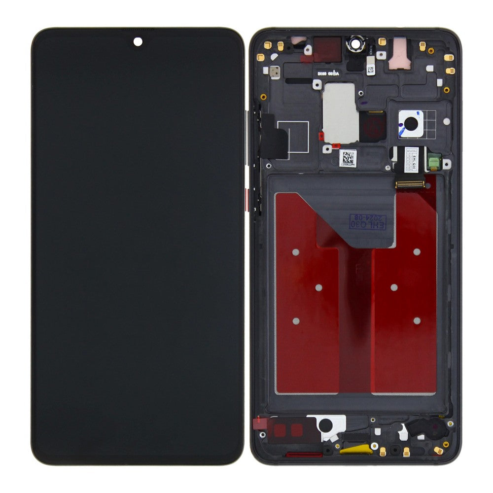 Huawei Mate 20 Display And Digitizer With Frame Black OEM