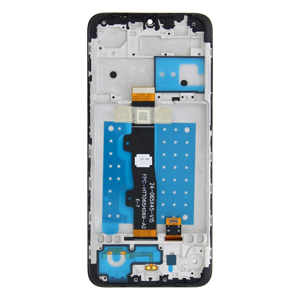 Motorola Moto E7 (XT2095, XT2095-2) Display And Digitizer With Frame Mineral Gray OEM