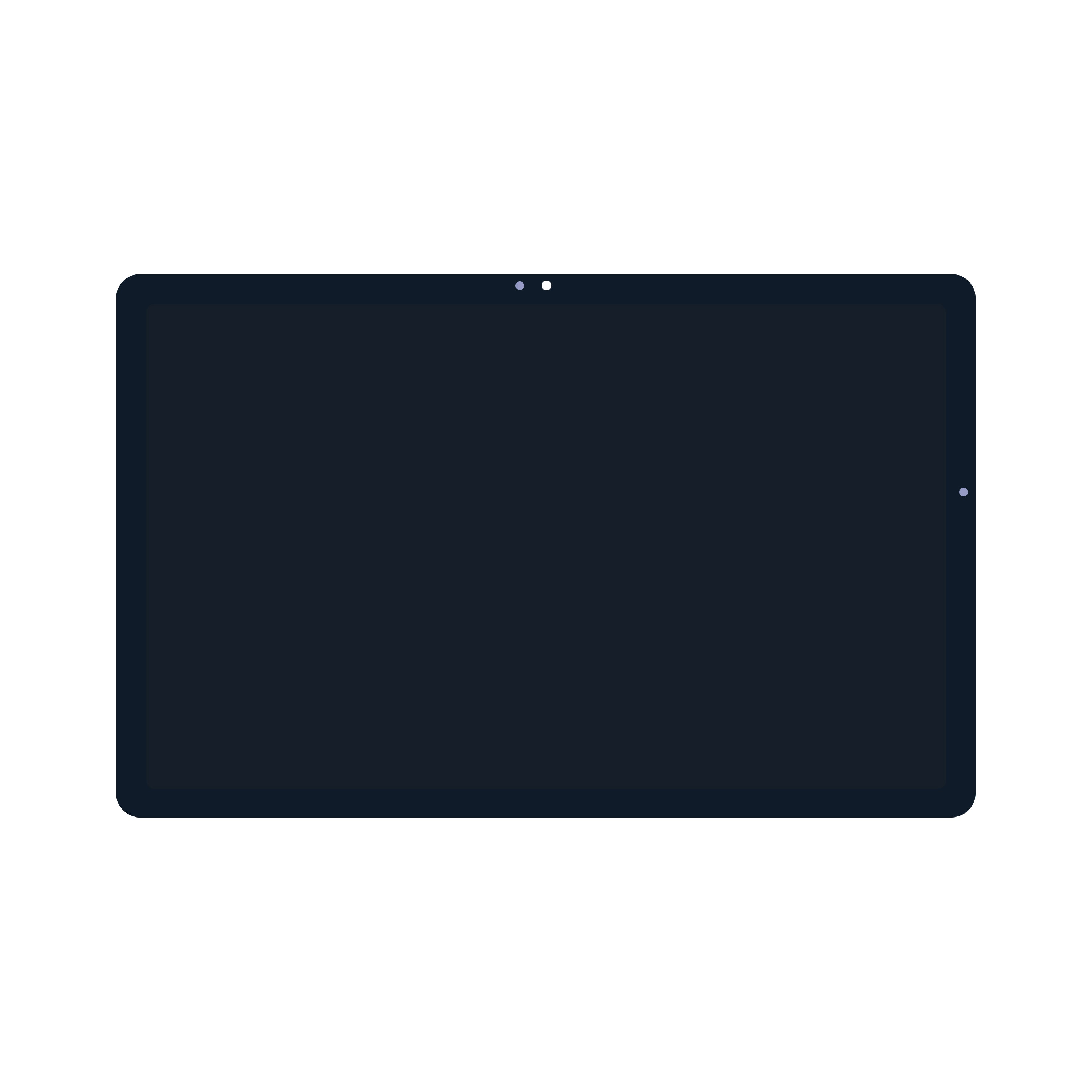 Samsung Galaxy Tab A9 Plus X210, X216B Display And Digitizer Without Frame Black OEM