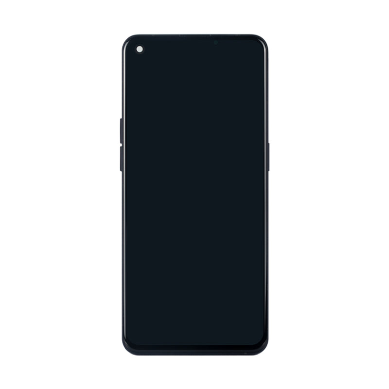 Oppo Reno 6 5G CPH2251 Display And Digitizer With Frame Stellar Black Hard-OLED