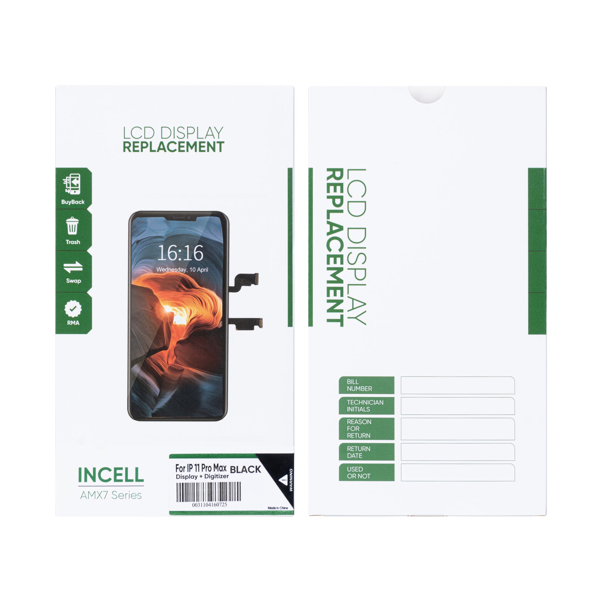 For iPhone 11 Pro Max Display Top In-Cell