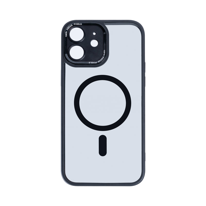 Rixus Classic 04 Case With MagSafe For iPhone 12 Black