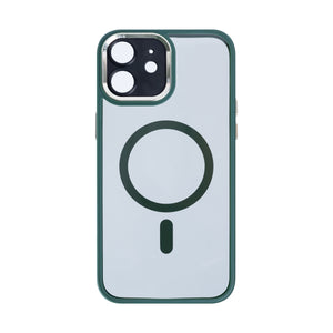 Rixus Classic 04 Case With MagSafe For iPhone 12 Dark Green