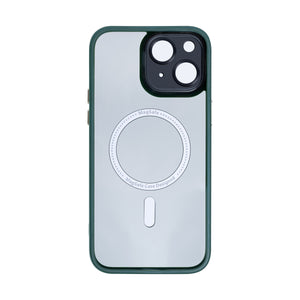 Rixus Classic 04 Case With MagSafe For iPhone 13 Dark Green