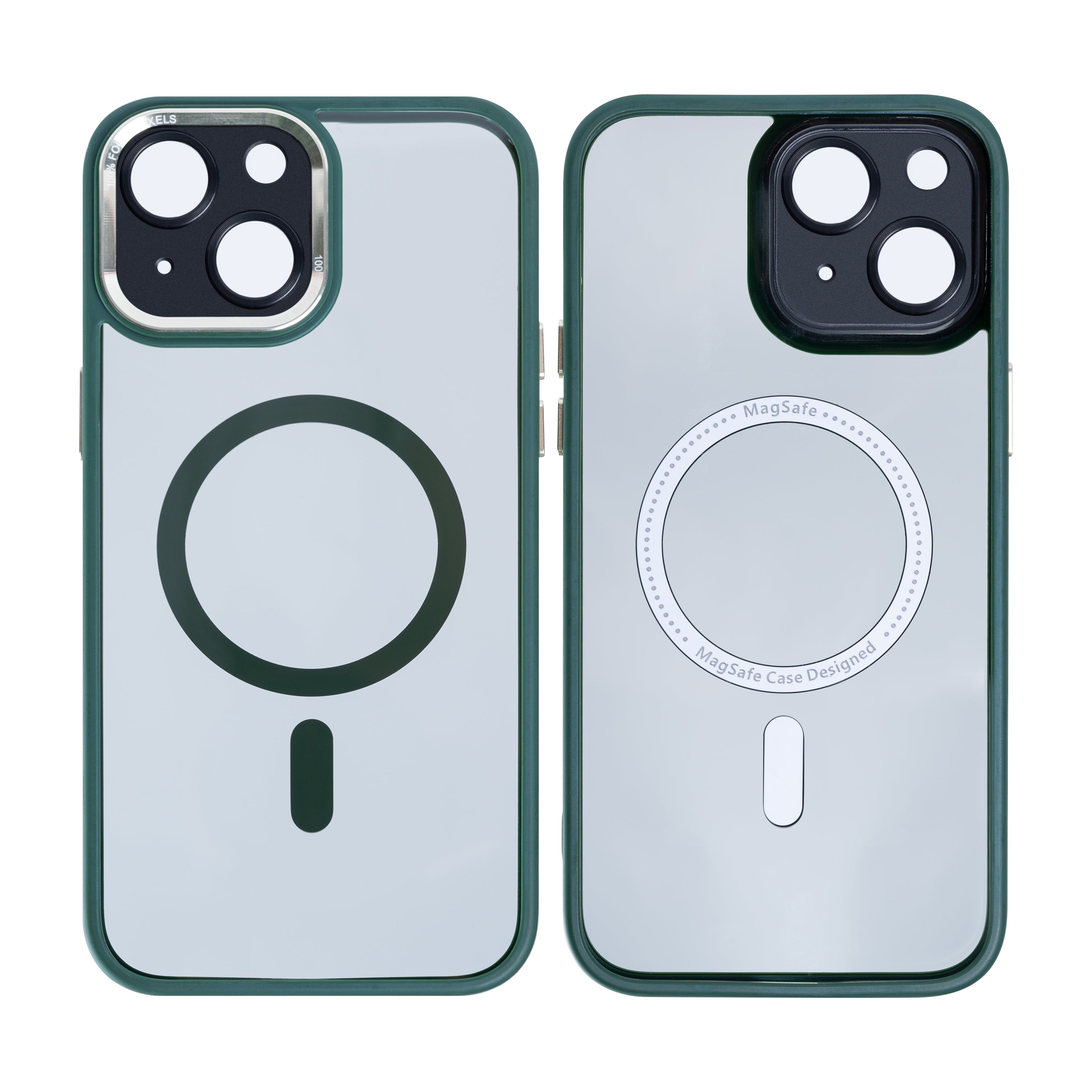Rixus Classic 04 Case With MagSafe For iPhone 13 Dark Green