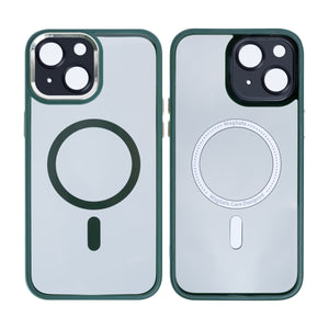 Rixus Classic 04 Case With MagSafe For iPhone 13 Dark Green