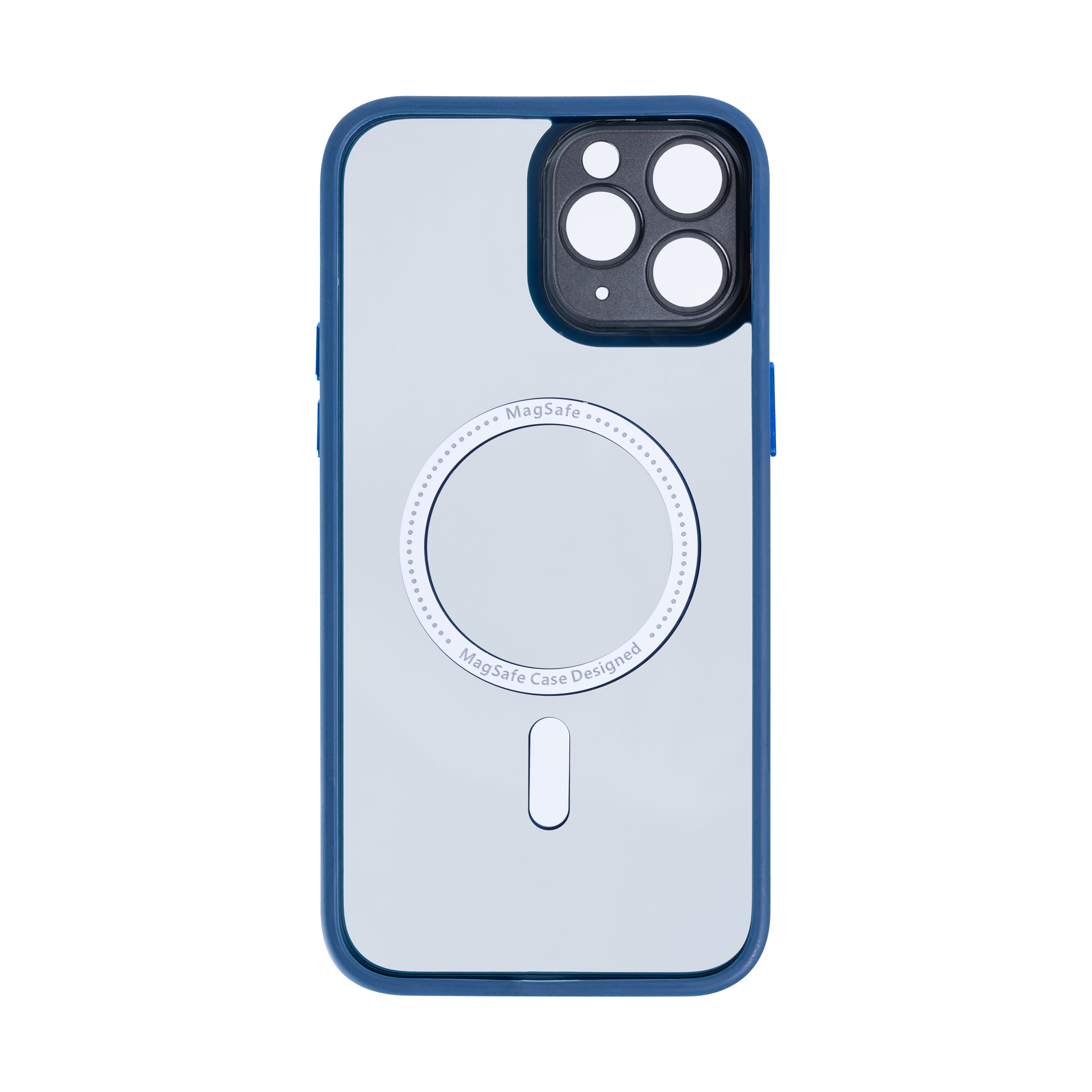 Rixus Classic 04 Case With MagSafe For iPhone 11 Pro Dark Blue
