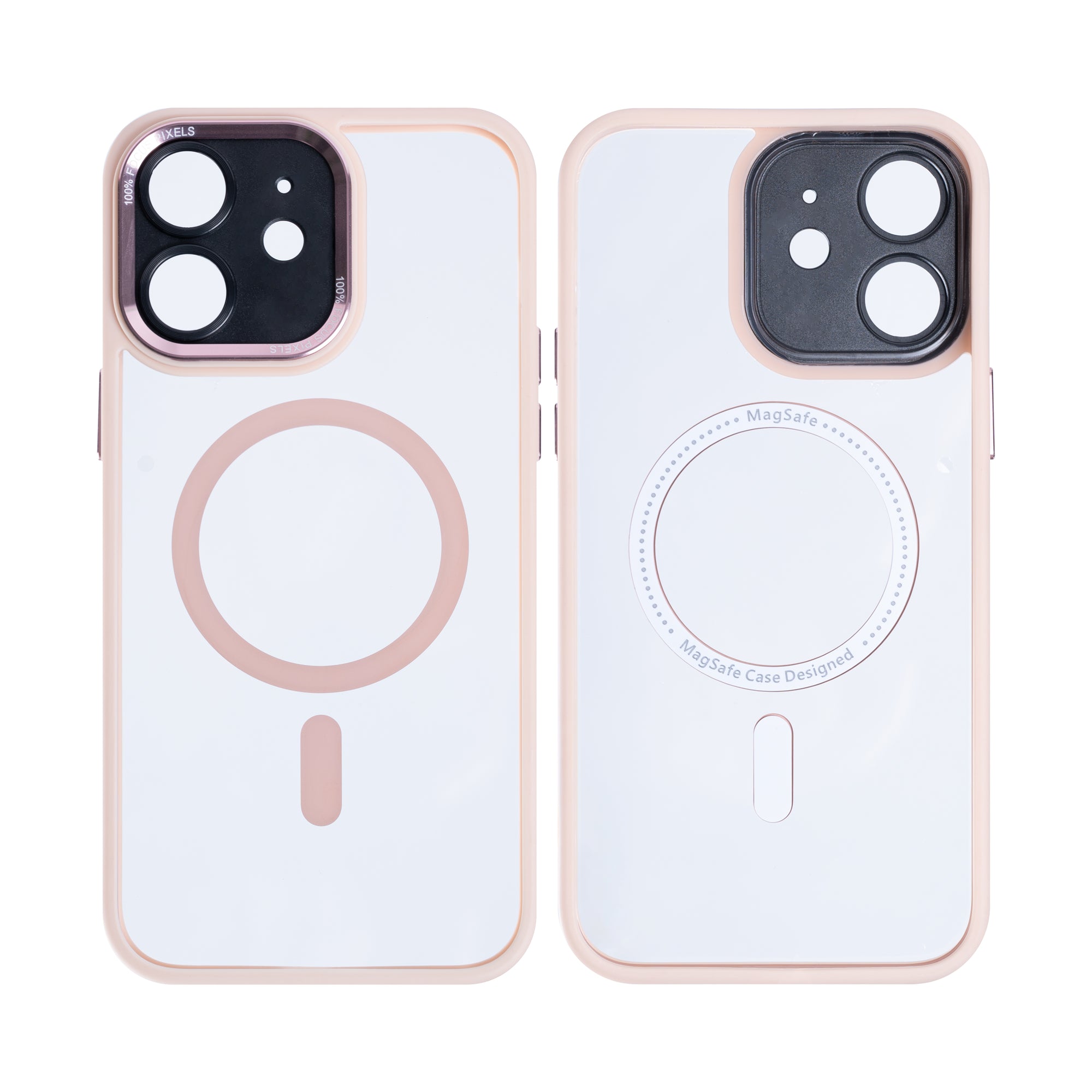 Rixus Classic 04 Case With MagSafe For iPhone 11 Pink