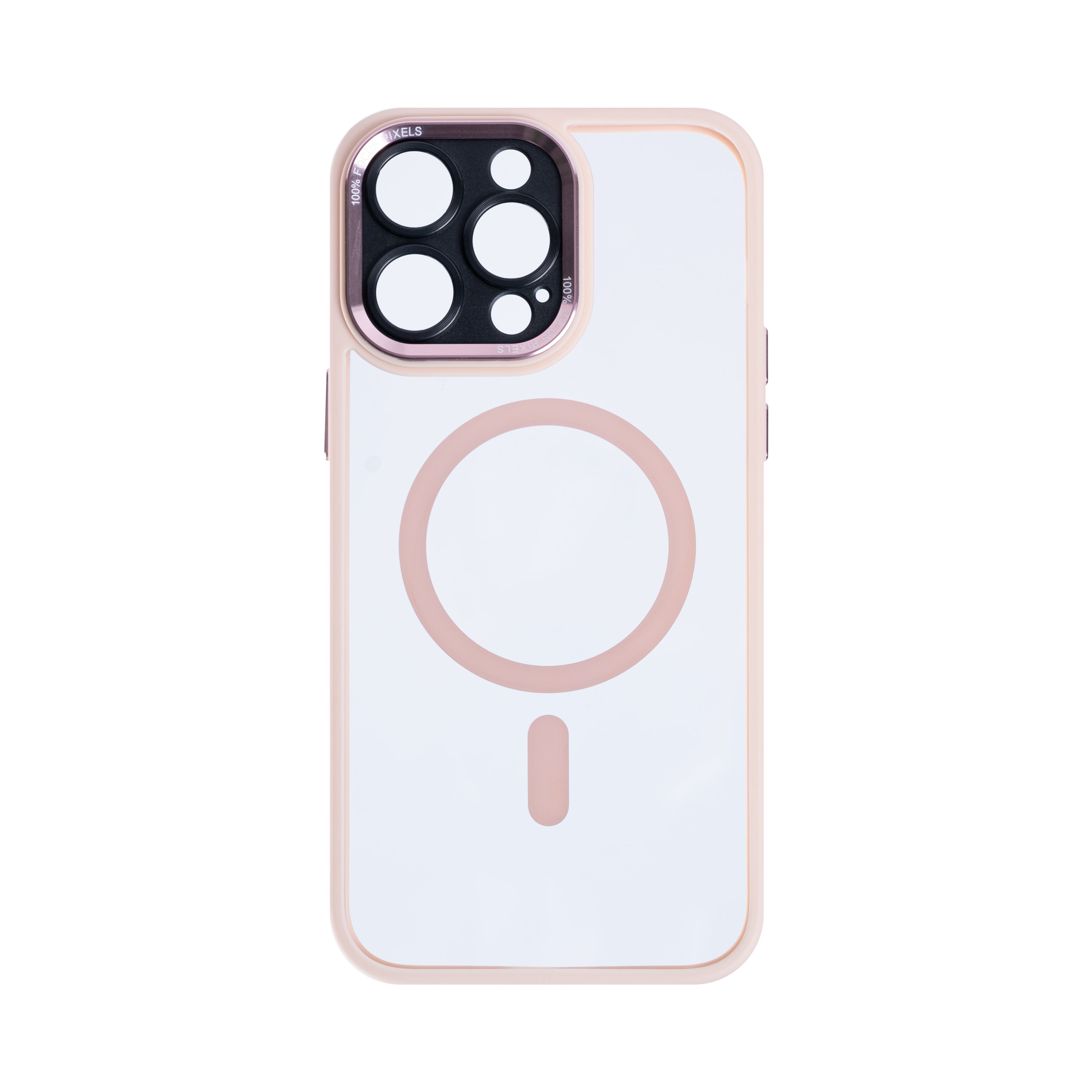 Rixus Classic 04 Case With MagSafe For iPhone 14 Pro Max Pink